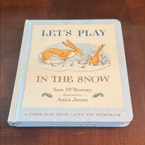 Let's Play in the Snow Book  A Guess How Much I love you Storybook Book